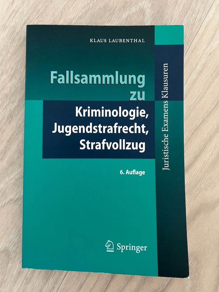 Fallsammlung zu Kriminologie, Jugendstrafrecht, Strafvollzug in Klein-Winternheim