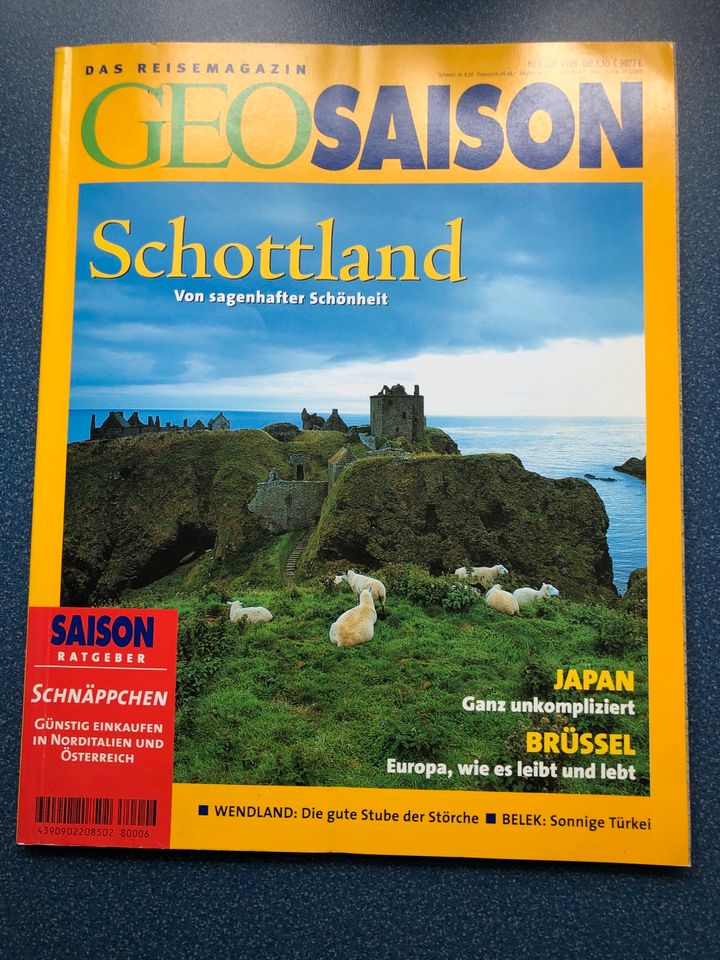 GEO Saison Schottland Nr 6 Juni 1998 in Regensburg