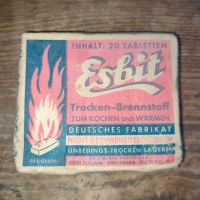 Esbit, 100% Original, mit Tabletten, bis 1943 gefertigt Bayern - Traunreut Vorschau