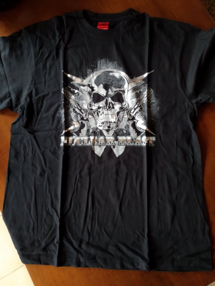 NUCLEAR BLAST METALLIC EFFEKT PROMO MERCH T SHIRT L in Ottenhöfen