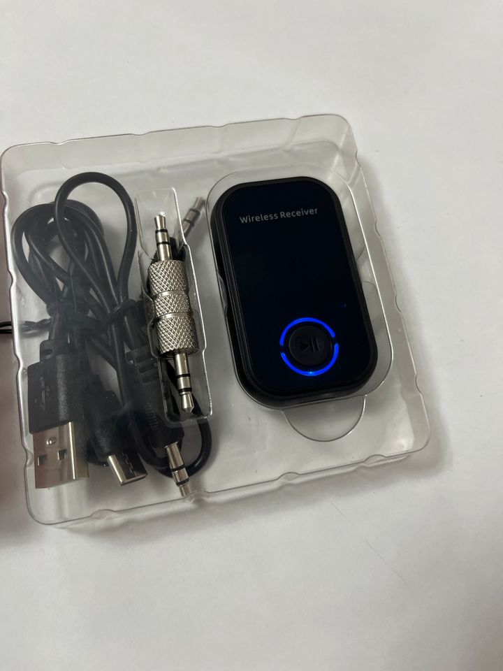 Neu Auto Bluetooth Aux Adapter mit Freisprechanrufe in Bayern - Peißenberg, Weitere Audio & Hifi Komponenten gebraucht kaufen