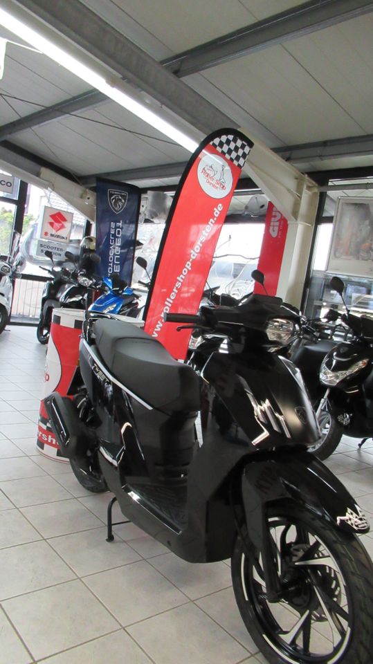 ⭐ NEU Peugeot TWEET 125 CCM in Jet Black *sofort lieferbar* in Dorsten