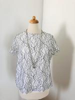 H&M Top Spitze Gr M weiss Baden-Württemberg - Gerlingen Vorschau