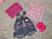 Baby Born Puppe Kleidungsset Latzhose Bluse Schuhe Zapf Schleswig-Holstein - Norderstedt Vorschau