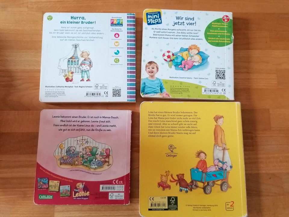 Auch einzeln Paket/Set Bücher Geschwisterchen Geschwister Baby in Neuenstein