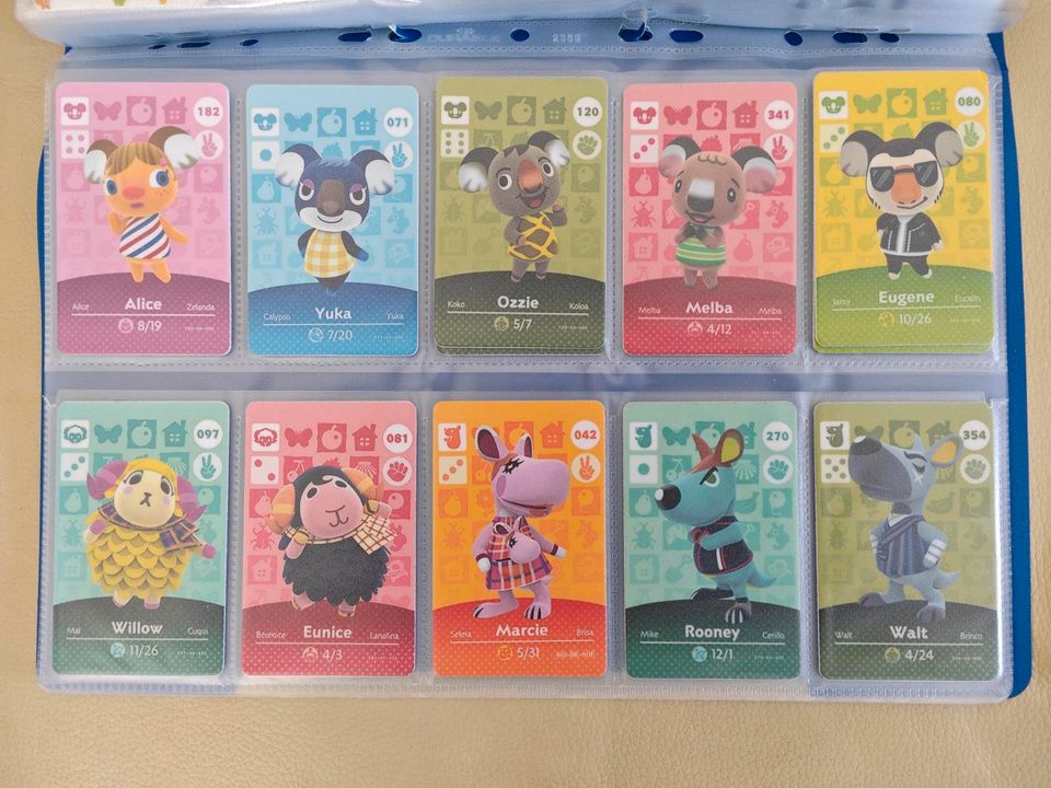 animal crossing amiibo 14 ketchup kleo Erik ankha judy womo rfid in Coburg