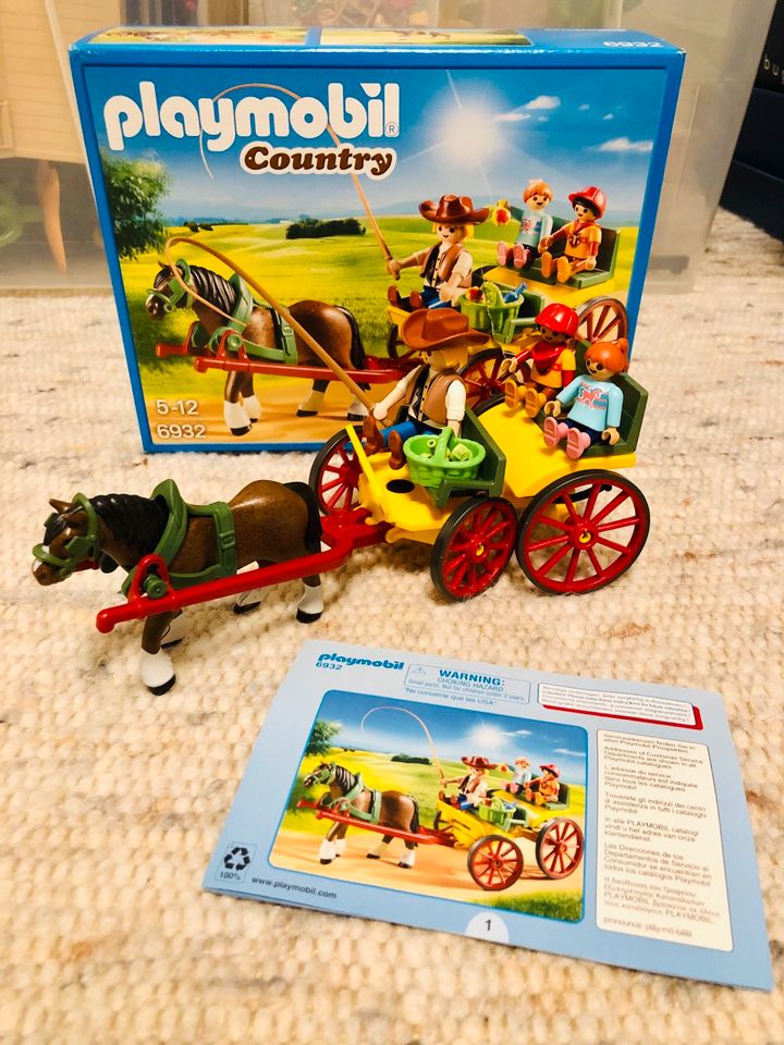 Playmobil Country Kutsche mit Pferd 6932 in Hebertsfelden