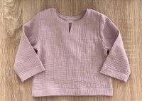 Baby Bluse Hemd Musselin rosé Wunschgröße 56-110 Neu Handmade Hessen - Mörfelden-Walldorf Vorschau