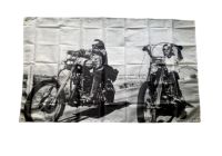 Easy Rider Motorrad Banner Flagge Fahne 90x150cm Werkstatt Niedersachsen - Munster Vorschau