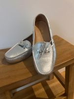 Damen Notre-V moccasin , echtes Leder Silber 37 Nordrhein-Westfalen - Moers Vorschau