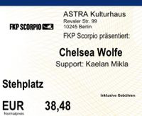 Chelsea Wolfe Ticket Berlin 7.6.2024 Sachsen-Anhalt - Halle Vorschau
