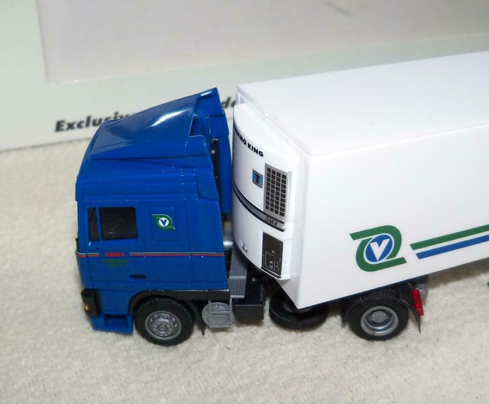 AWM Spezial Vogts Gera Truck DAF mit Kühlauflieger 1:87 / H0 in Gera