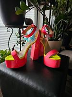 Sexy High Heels 41 Pink Gelb Niedersachsen - Wolfsburg Vorschau