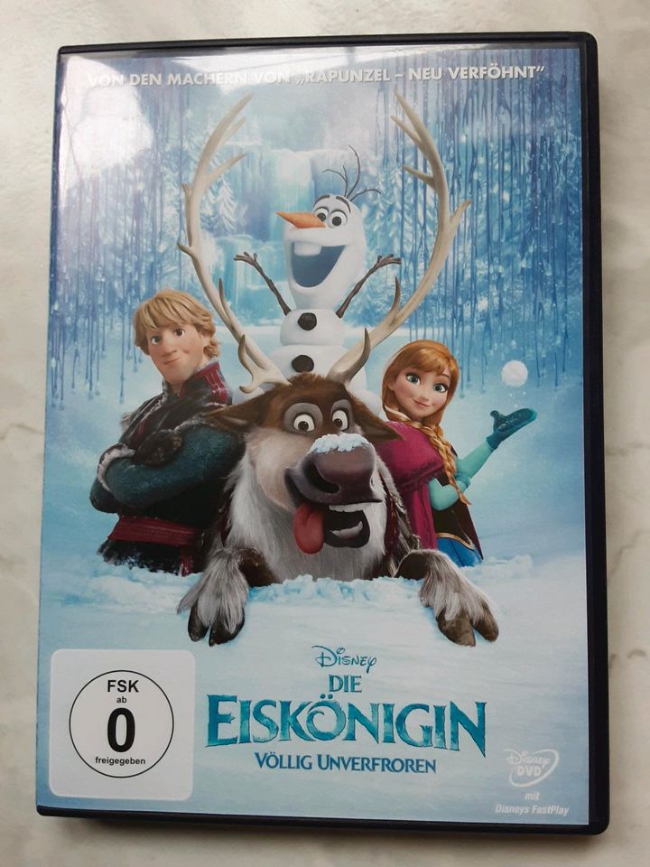 3 DVD  von  Schlümpfe und Eiskönigin in Herbstein