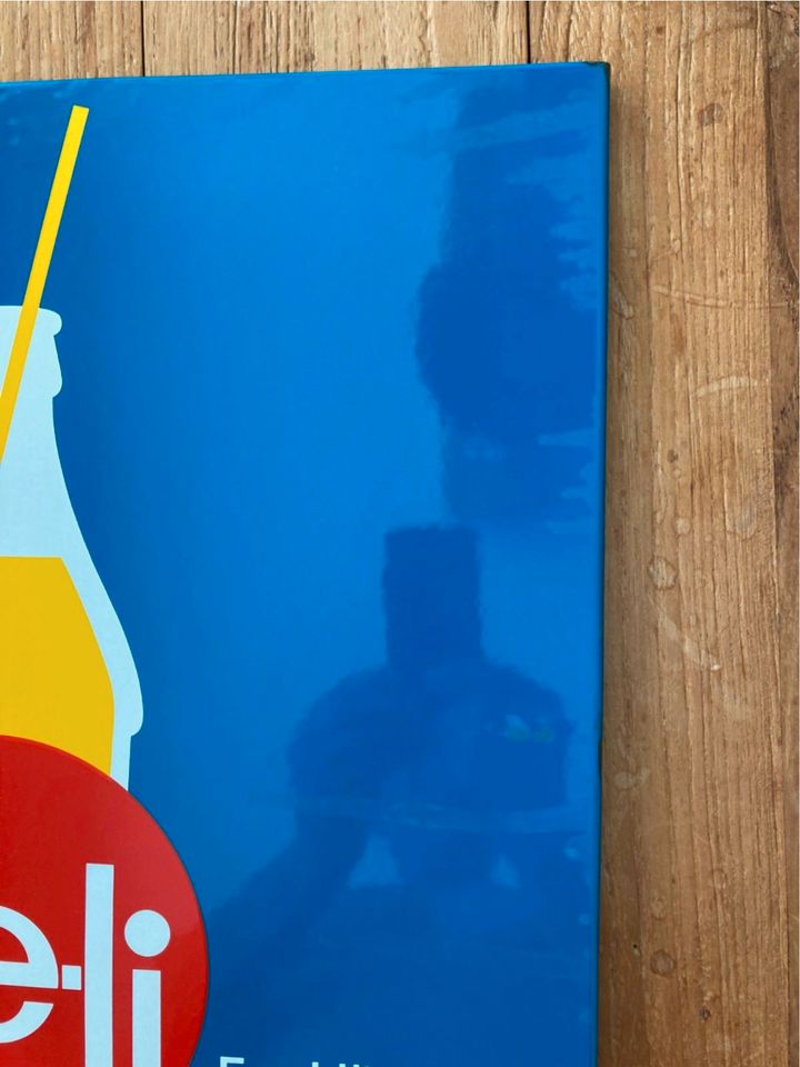 seltenes Keli Fruchtlimonade Limonade Email Schild Werbung in Bad Reichenhall