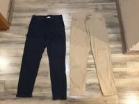 Zwei Joggpant Stoffhosen von H&M blau und beige/camel 140 Bayern - Wilhelmsthal Vorschau
