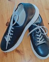 Sneaker***Gabor***38/5***dunkelblau ***Leder Hessen - Wiesbaden Vorschau