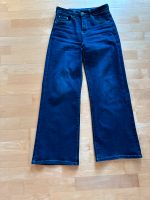 Coole Jeans Dark Denim Gr.S Weites Bein High Waist Neuwertig Baden-Württemberg - Rottenburg am Neckar Vorschau