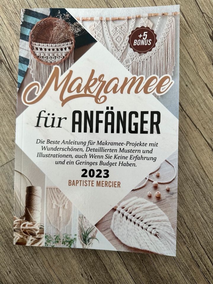 Buch Makramee für Anfänger in Steinau an der Straße