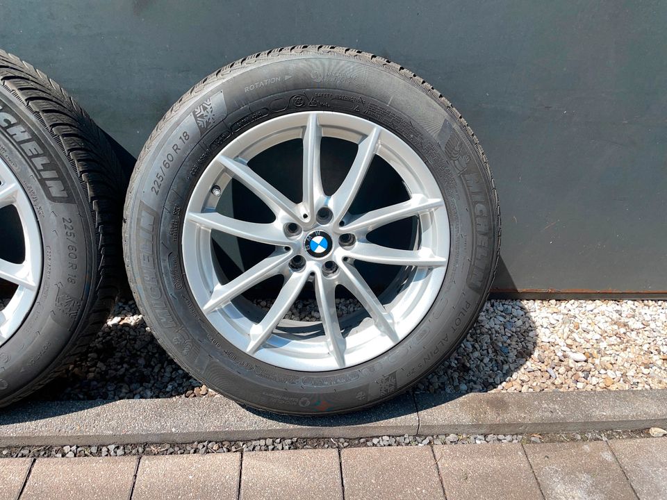 Original BMW X3 G01 & X4 G02 Winterräder Alufelgen 225/60/18 Zoll in Geldern