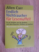 Allen Carr Endlich Nichtraucher für Lesemuffel Buch Sachsen-Anhalt - Magdeburg Vorschau