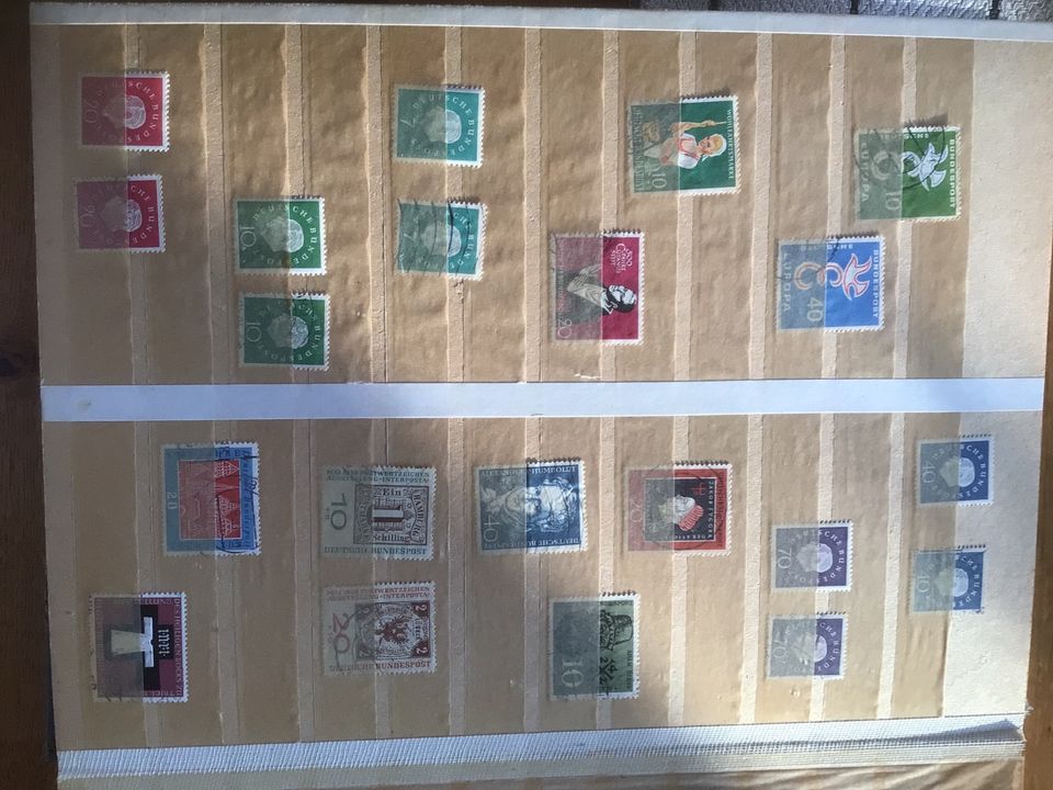 Briefmarkensammlung  BRD in Cuxhaven