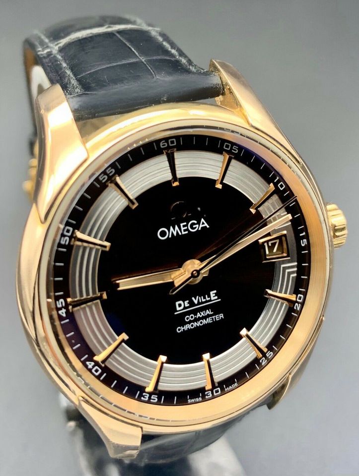 Omega De Ville Hour Vision 18k Roségold *431.63.41.21.13.001* in Grafing bei München