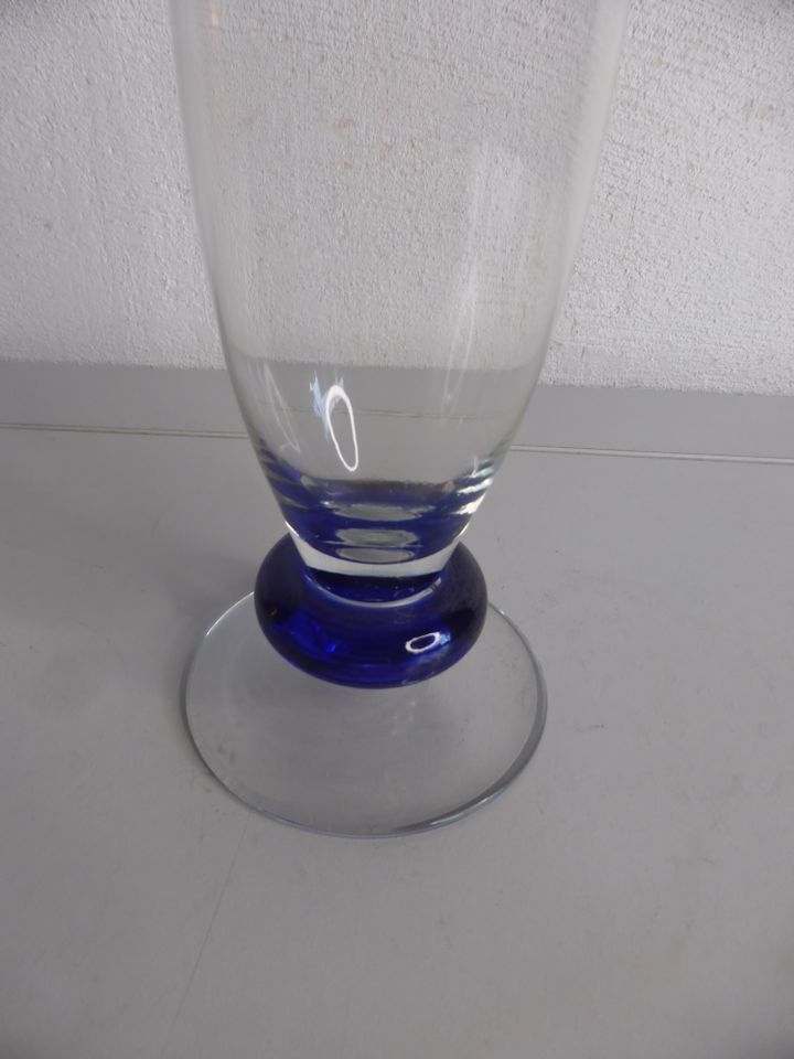 Vintage Glas Karaffe für Likör Wasser Saft Flasche mit Stöpsel in Neuenrade
