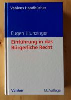 Jura: Einführung in das Bürgerliche Recht - E. Klunzinger, Vahlen Bayern - Reichenberg Vorschau