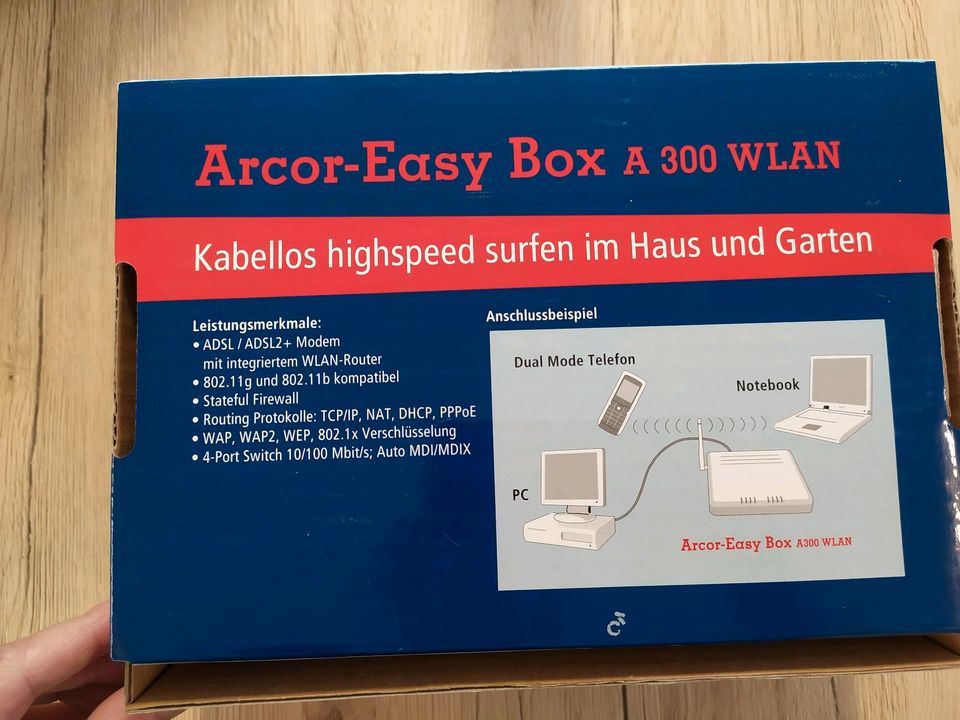 *NEU* Arcor Easy Box A300 WLAN Router in Castrop-Rauxel