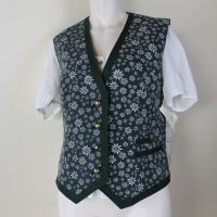 Trachten-Gilet mit Edelweiss von h. Moser "Weste Blumau" München - Bogenhausen Vorschau