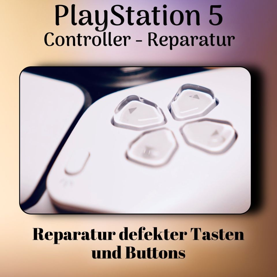PlayStation 5 / PS5 - Controller Reparatur bei defekten Tasten in Kaltenkirchen