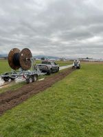 Grabenfräsen Leitungsgraben Wasserleitungen Stromkabel Drainage Hessen - Dornburg Vorschau