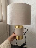 Nachttischlampe Lampe beige gold samt Nordrhein-Westfalen - Marl Vorschau