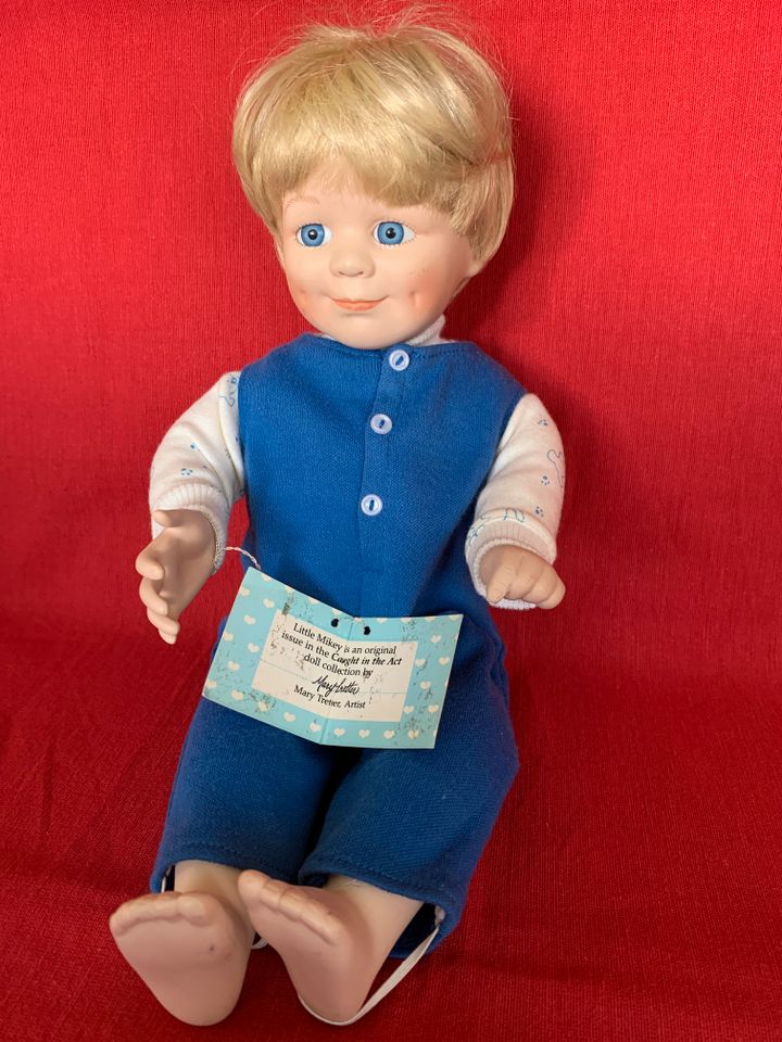 Künstler-Puppe von Mary Tretter (12) - von 1992 , ca 31 cm in Heroldsberg