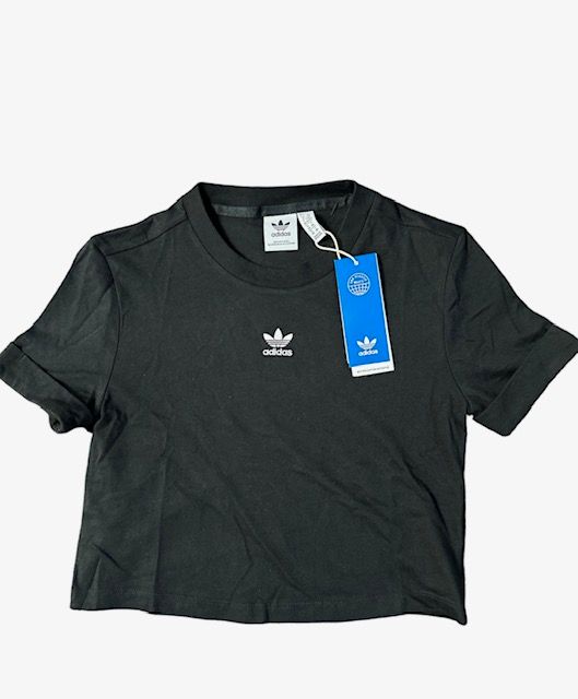 Adidas Damen Crop Top, GN2802, schwarz, Größe 32, NEU in Bochum