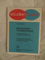 Fachbuch: Biochemische Formelsammlung  v. Dieter Matthies Baden-Württemberg - Wildberg Vorschau