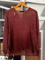 Massimo Dutti Bluse Rose Silber Gr.M Hessen - Hanau Vorschau