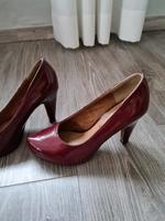 weinrote Pumps von Tamaris Bayern - Wallerstein Vorschau