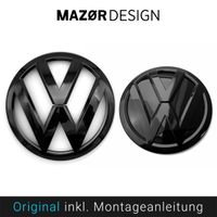 VW Zeichen T6 T6.1 Front & Heck Emblem Schwarz Multivan Caravelle Bayern - Erlangen Vorschau