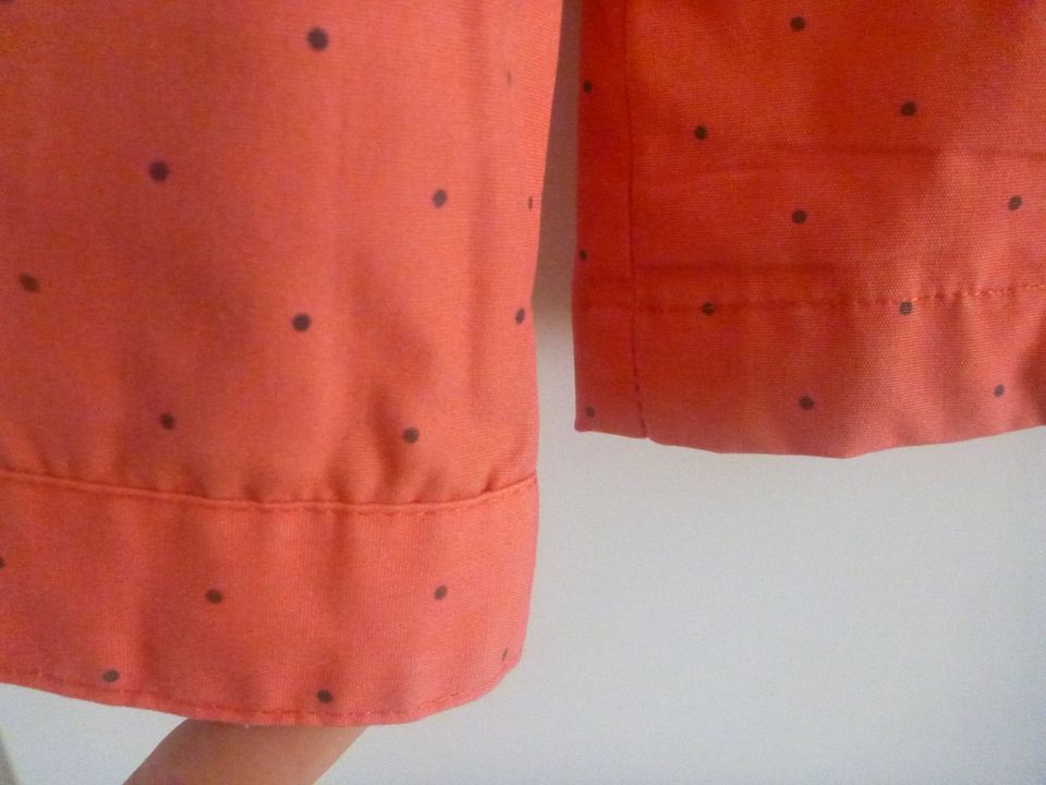 tolle leichte Ragwear Sommer Jacke Gr L 40 rot orange Punkte in Gundelfingen