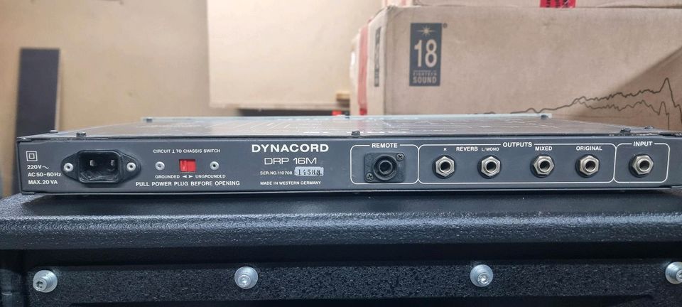 Dynacord DRP 16M Digital Reverb 19" Effekt in Pöttmes