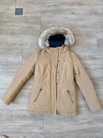 Hilfiger Denim Parka Winterjacke beige Kunstfell Größe M Nordrhein-Westfalen - Telgte Vorschau