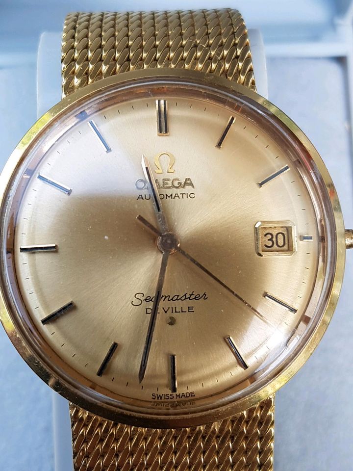 Omega Uhr Gold zum Tausch in Krefeld