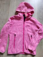 Pink melierte Fleecejacke mit Kapuze von CMP, Größe 140 Nordrhein-Westfalen - Meinerzhagen Vorschau