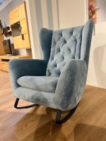 Schaukelsessel Sixty in Velvet light blue - Ausstellungsstück ! Bayern - Markt Nordheim Vorschau