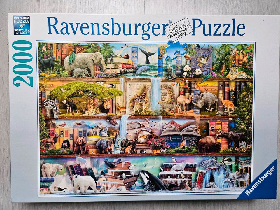 Puzzle Puzzel Tiere 2000 Teile Ravensburger Tierpuzzle in Hamburg