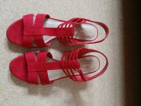 Sandalen Pumps Gr.40 rot neu Sommer Bayern - Hinterschmiding Vorschau