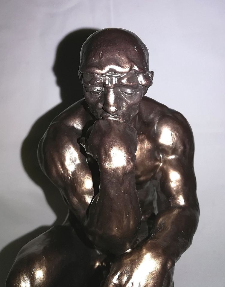 Figur "der Denker" nach Auguste Rodin aus Kunststein - hochwertig in München