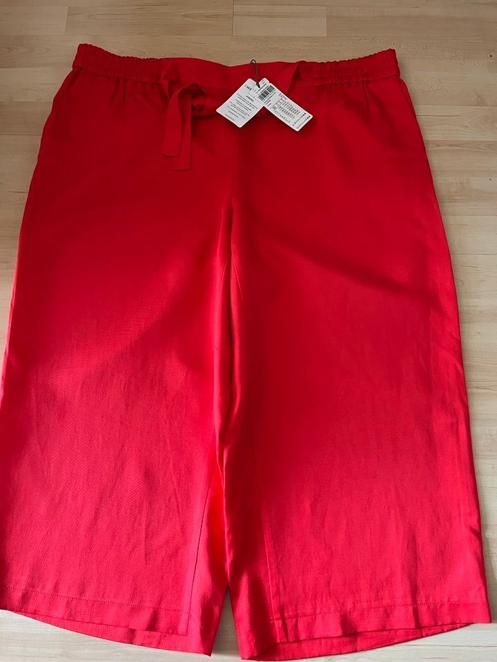 Samoon Culotte Hose rot Gr.50 , neu mit Etikett in Lieskau